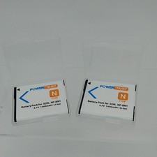 2x Battery For NP-BN1 Sony DSC-W610 DSC-W620 DSC-W630 DSC-W650 DSC-W670 DSC-W690