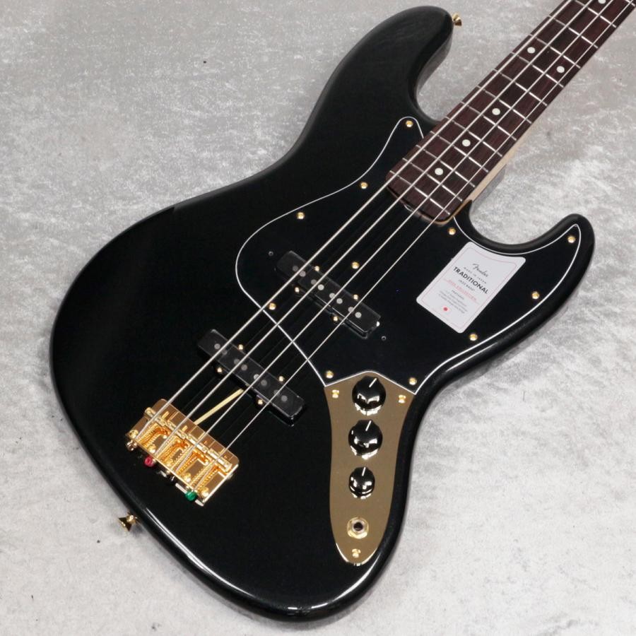 フェンダー ジャズベース ブラックMade in Japan Fender made in japan Traditional 2025 Collection 60s Jazz