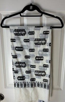 Alexander McQueen Vintage Razor Blade Scarf NWT