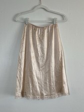 Vintage JC Penney Half Slip S Nylon Beige Made USA
