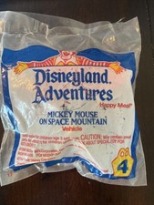 McDonald's Disneyland Mickey Mouse on Space Mountain Happy Meal Toy 4 1994
