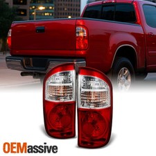 Fits 2004 2005 2006 Tundra Pickup Doublecrew Cab Tail Lights Brake Lamps Set