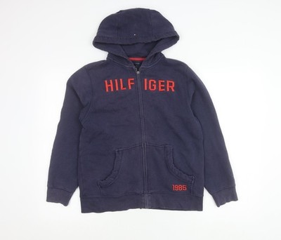 Basic-Jacke Jungen UK Größe 12-14 Jahre Tommy Hilfiger Blau