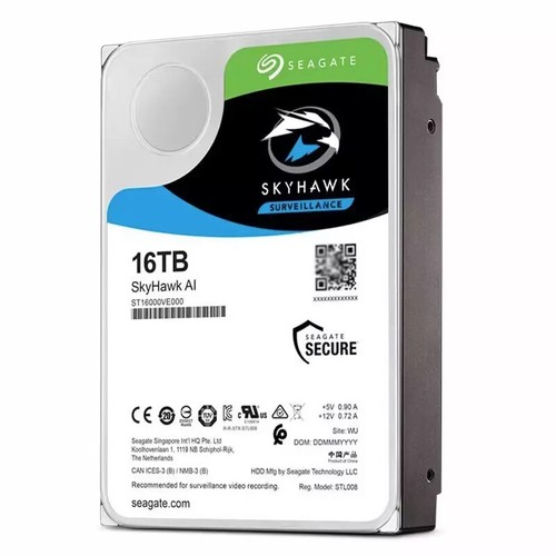 For Seagate SkyHawk ST16000VE000 AI 16TB Internal 7200 RPM 3.5 inch Hard Drive - Afbeelding 3 van 7