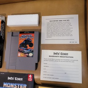 Monster Truck Rally Nintendo NES Complete in Box CIB