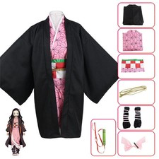 Anime Demon Slayer: Kimetsu no Yaiba Kamado Nezuko Cosplay Kost&uuml;m Halloween DE
