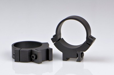 30mm, Rimfire Med Matte Black, Scope Optic Rings