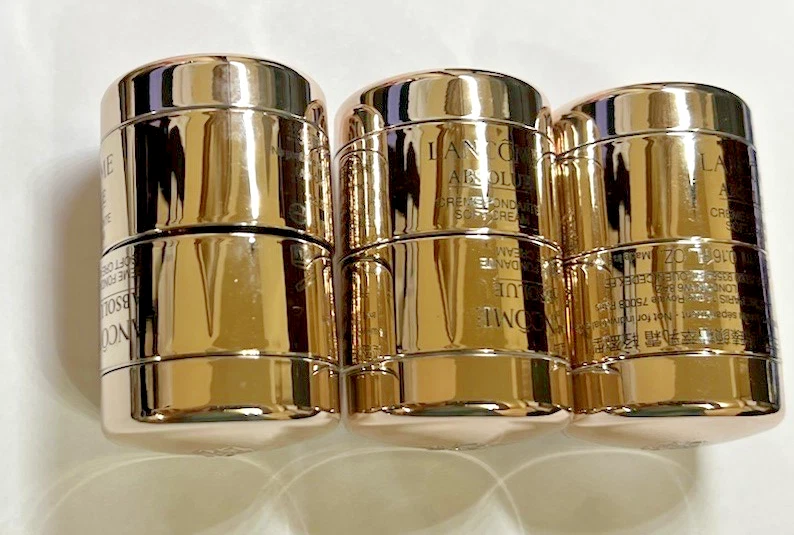 6 * Lancome Absolue Soft Cream with Grand Rose Extract 5ml/each (=30ml) New
