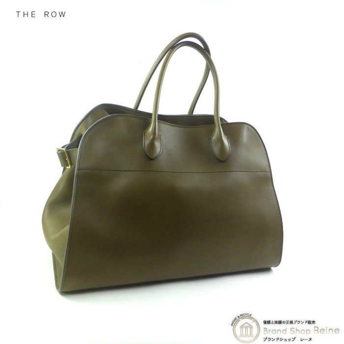 The Row Soft Margaux 15 Tote Khaki Used