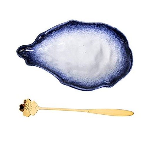 Ceramic Spoon Rest for Kitchen Counter Utensil Holder Kitchen Decor,