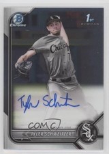 2022 Bowman Draft Chrome Draft Pick Auto Tyler Schweitzer #CDA-TSR Auto w4h
