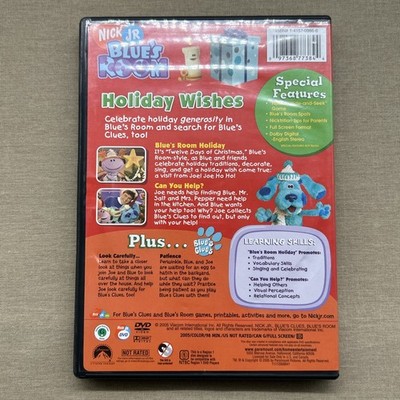 Blues Room: Holiday Wishes (DVD 2005) Clues Joe Periwinkle Nick Jr