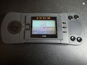 Atari Lynx I Console w/ Hard Drivin&rsquo; Tested Works But Contrast Wonky