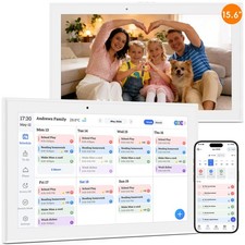 Digital Calendar, 15.6-inch Smart WiFi Electronic Calendar Wall Planner Cho...