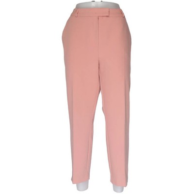Comma, Stoffhose, Größe: 42, Pink, Elasthan/Polyester/Viskose, Einfarbig #P0W