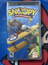 PSP 2006 - Snoopy vs. The Red Baron w/ Box & Manual (Works)