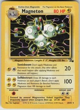 Magneton (26) Unlimited Fossil [FO - 26/62] Pokemon LP on eBay