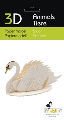 Fridolin 11670 3D-Modell Bastelset Schwan
