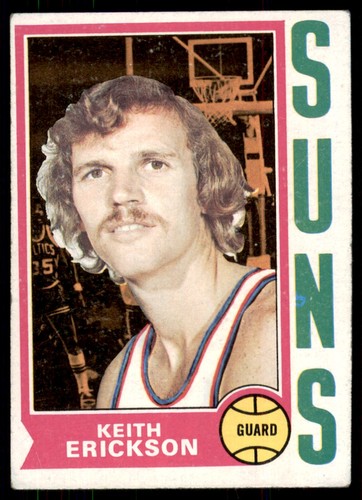 Keith Erickson #53 1974 Topps card