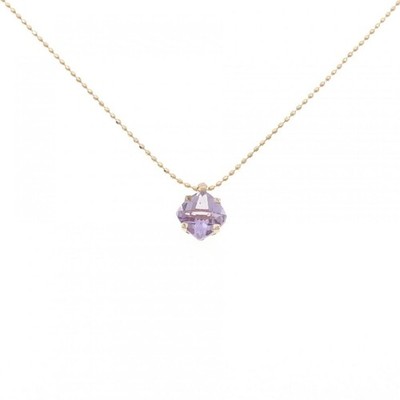 Authentische K18PG Amethyst Halskette #230-000-507-6771