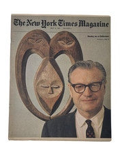 The New York Times Magazine May 18, 1969 Nelson Rockefeller Cover VG