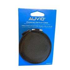 Mini Hard Shell Earbuds Case Travel Black