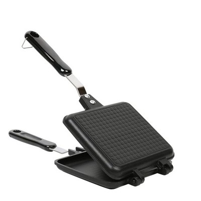 1X(Sandwichmaker mit , Aluminium-Flip-Pfanne, Passend für die Küche zu3508