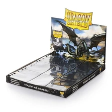 Arcane Tinman AT-10301 Portfolio: Dragon Shield 18-Pocket Collectors Black (50)