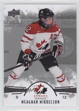 2016 Upper Deck Team Canada Juniors Women's Team Meaghan Mikkelson #16 2o7