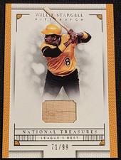 2016 Panini National Treasures Leagues Best Willie Stargell #LL-WL /99 Bat Relic