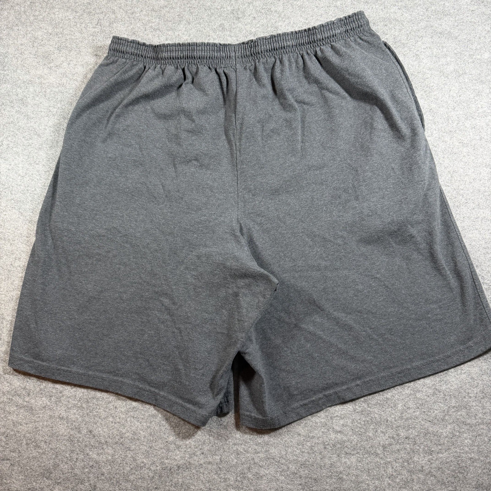 Champion Sweat Shorts Mens XL Gray Knit Athletic Drawstring Baggy Grunge Gym thumbnail 3