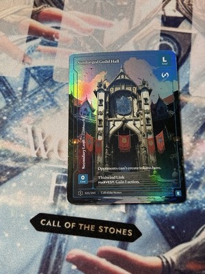 Sunforged Guild Hall Epic Formless Foil Wonders Of The First Call Of The Stones