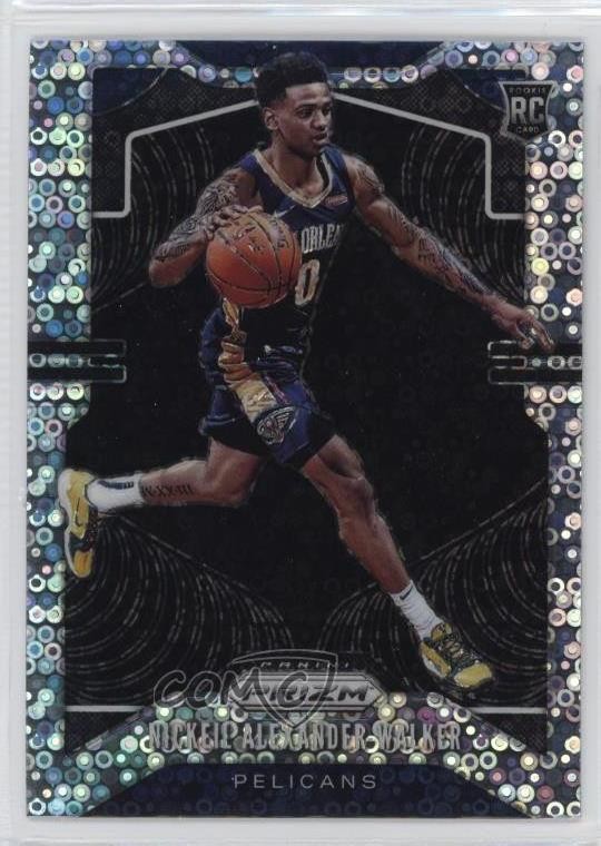 2019-20 Panini Prizm Fast Break Nickeil Alexander-Walker #263 Rookie RC 0s5s