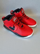 Nike Team Hustle D 10 PS Kids Size 11 Color Red Black Running Shoes Kids