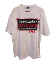 Vintage Adidas Footlocker Cross Country Championships Tshirt 95 Size XL As-Is