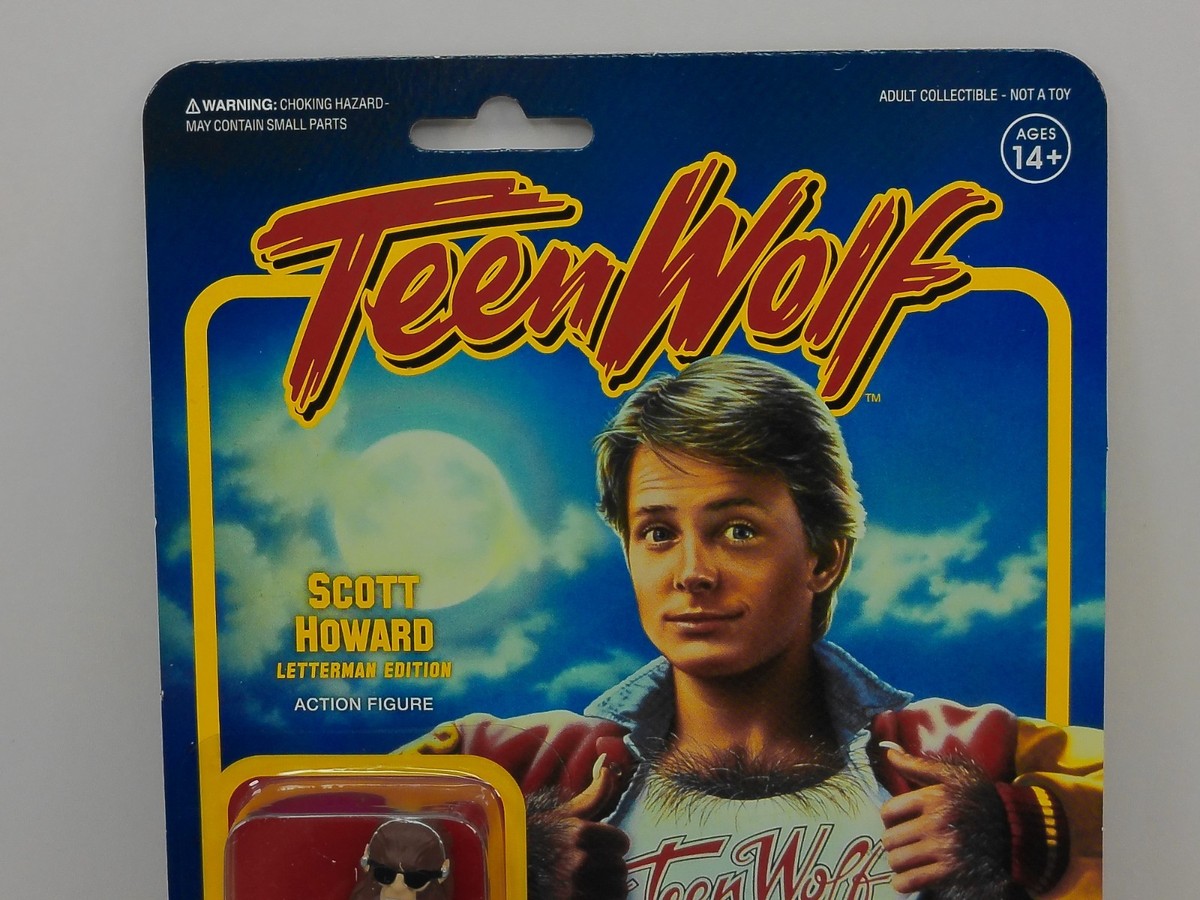 MICHAEL J. FOX SUPER7 TEEN WOLF SCOTT HOWARD ACTION FIGURE NEW