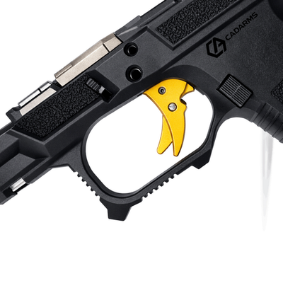 #ad Gold Adjustable Billet Trigger w Trigger Bar for Glock 17 19 26 34 Gen 3 $36.80