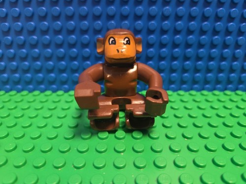 Lego Duplo Mono Minifigura Marrón Animal Zoo CMF Lote 2281px1 74654 9189 9160 - Imagen 2 de 6