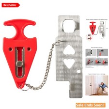 Portable Door Lock Guard - Ultimate Travel Security - Lightweight Compact