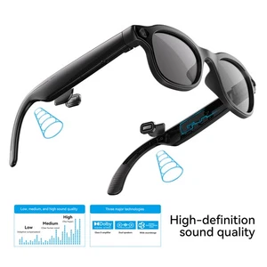 MicroWear Smart Glasses with Camera, Bluetooth Call, AI Assistant & 3 Lenses