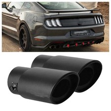 2x For Ford Mustang Gt Us Exhaust Pipe Tip Rear Throat Muffler Tailpipe