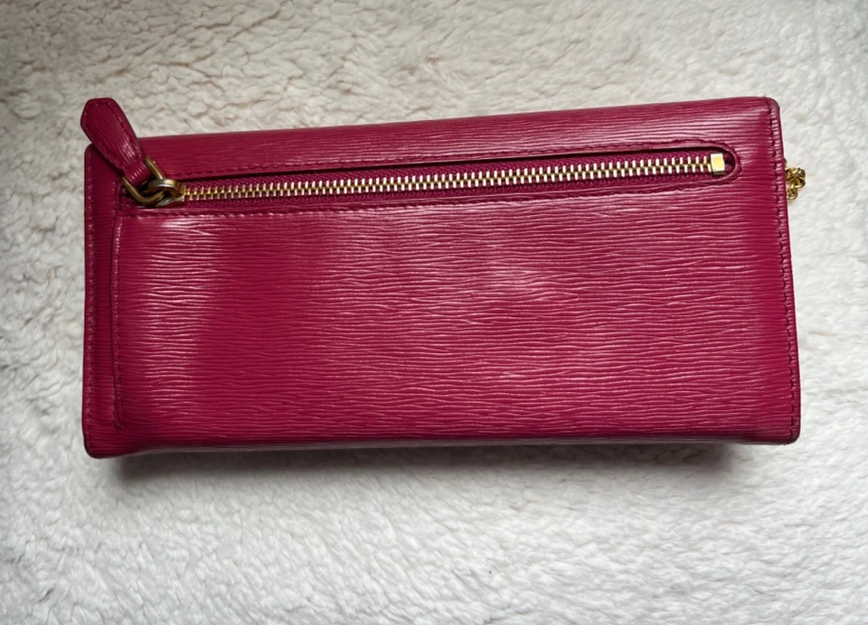 Prada Magenta Long Wallet - Image 2 of 4