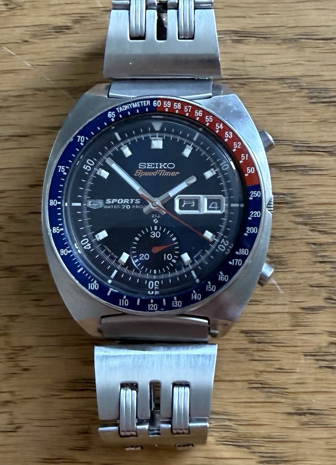 Stored Near Life. Most Box. Seiko 6139 Original All It’s 6000 - Of Original Mint - vintagewatches.pk