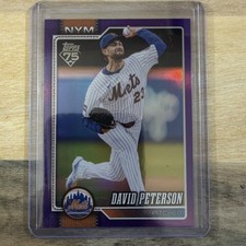 2026 Topps Series 1 - Purple Foil - David Peterson 66/250