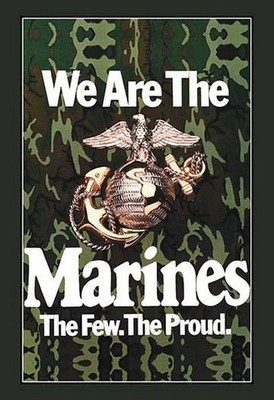 We Are The Marines Poster Print