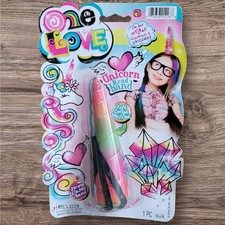 Unicorn Headband Rainbow Soft Cotton Stuffed Elastic Band Girls Hair Accessory