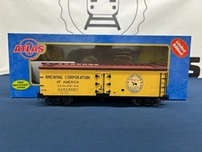 Atlas O Carling Brewing Corp (Cleveland, OH) #60307 40’ Wood Reefer Car 8144-1