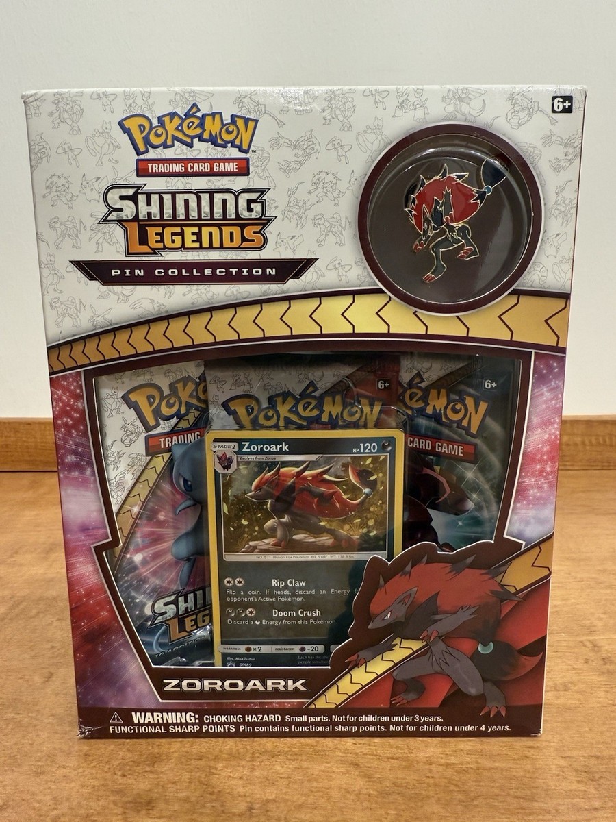 ポケパークシリーズ Pokémon TCG Shining Legends Zoroark Card Box with a Pin for