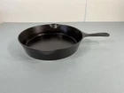 vintage Cast Iron Wagner Ware Sidney-0- Skillet 1060C #10 Heat Ring ￼