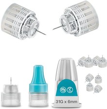 Twist-On Plus Pen Tips 31G x 6mm, 100 Count - Cleaner, Precise Applications